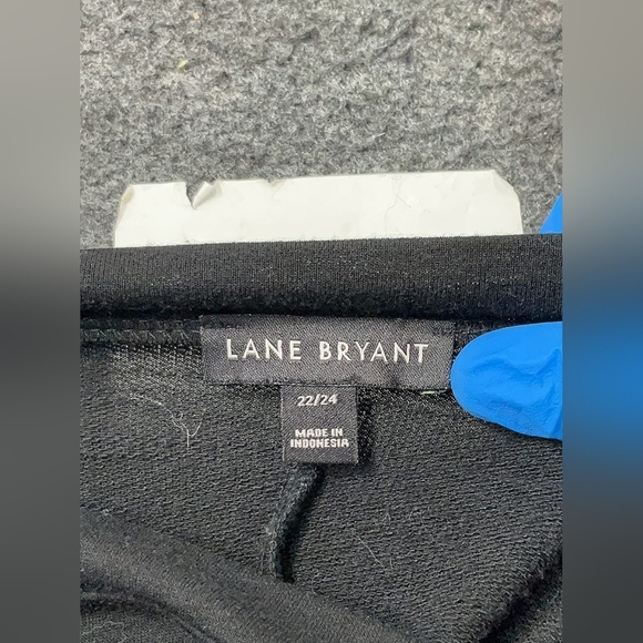 Lane Bryant Black Rhinestone-Studded Sweatshirt – Size 22/24 – EUC - Picture 3 of 5